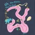 thumbnail image 2 of Boy's Dr. Seuss Oh the Places You'll Go Quotes Graphic T-Shirt, 2 of 4