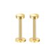 thumbnail image 1 of Conjunto de Pendientes de Oro Pendientes de Piel Sensible de Opal de Titanio Tornillo de Flores Pendientes de Opal de Perforación de Cartílago 20G Pendientes de Oro de Perforación de Cartílago de 3Mm, 1 of 1