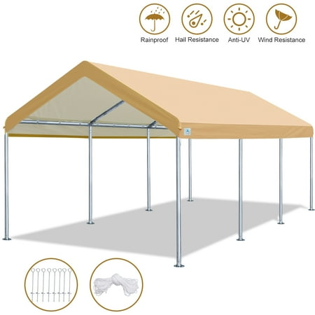 10 X 20 Heavy Duty Carport Car Canopy Garage Shelter Party Tent