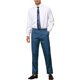 thumbnail image 2 of Pantalones de vestir ajustados con cierre de cremallera para hombre INSPIRE CHIC, de cuadros houndstooth, 30, azul y negro, 2 of 4