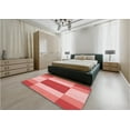 thumbnail image 4 of Ahgly Company Indoor Rectangle Patterned Light Salmon Pink Area Rugs, 2' x 4', 4 of 6