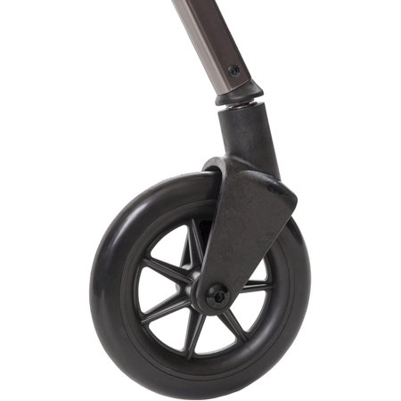 Stander Swivel Front Wheel Kit, 6-Inch Replacement Rolling Walker Wheels for Adults, Seniors, and Elderly, Compatible with the EZ Fold-N-Go Rollator and the Able Life Space Saver Rollator, Set of 2
