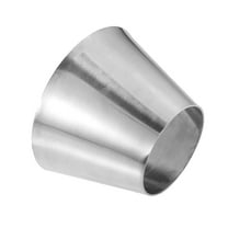 Unique Bargains Car Mandrel Exhaust Bend Elbow Pipe 304 Stainless Steel Concentric Reducer 3" OD to 5" OD