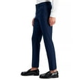 thumbnail image 2 of Perry Ellis Portfolio Mens Slim fit Dress Pants 34 / 30 Navy Blue Solid, 2 of 4