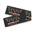 thumbnail image 7 of Yayeee Table Runner 90 inches Long Home Kitchen Dinning Party Decoration, Black Christmas Light, 7 of 7