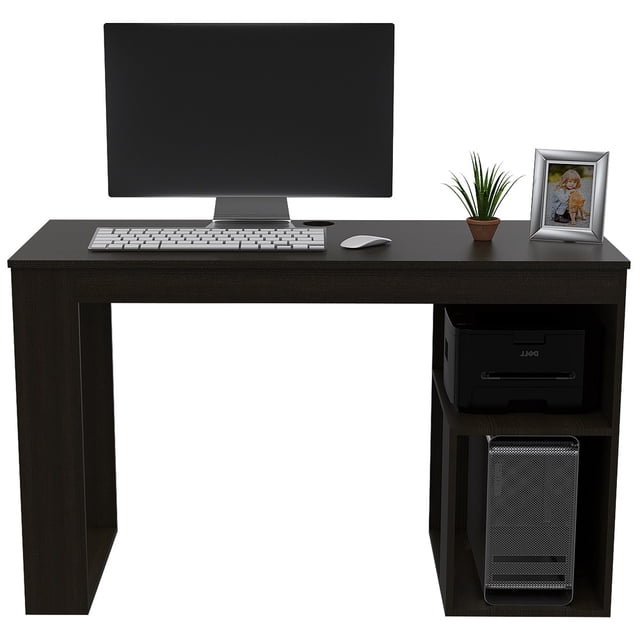 Escritorio Oficina/Hogar Excelsior 2 Entrepaños Madera aglomerada MDP Color Negro