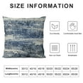 thumbnail image 5 of COMIO  Abstract Textured Decorative Throw Pillow Covers for Bed Pillowcases Accent Throw Pillows for Couch Fall Deocr, Navy Blue, 5 of 5
