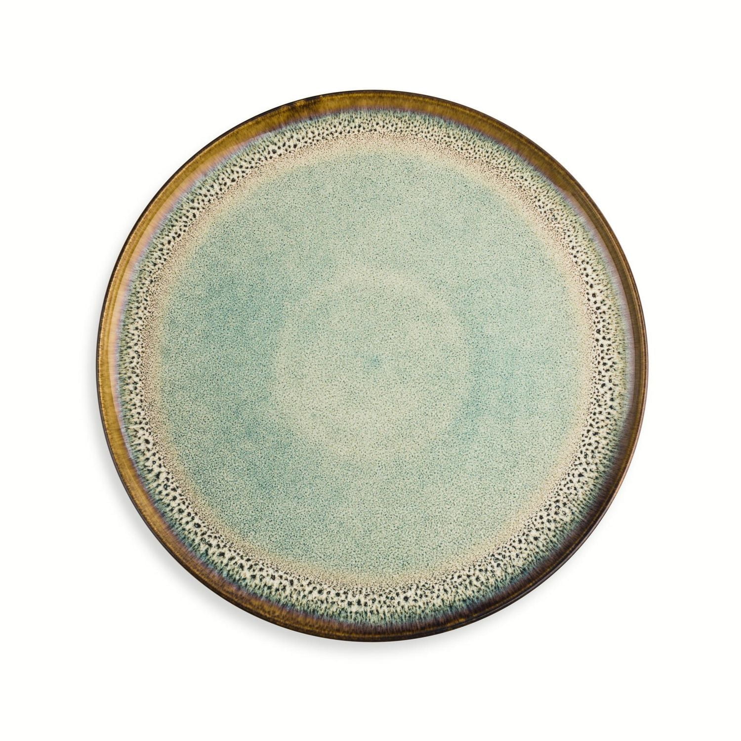 Yellowstone Ceramic Round Dinner Plate, Kayce Collection, Plate