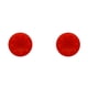 thumbnail image 1 of Inteprter Paquete de 2 Gamepad Thumbstick cubierta de silicona Joystick Caps controlador de juegos accesorios reemplazo de piezas de repuesto Videojuegos y accesorios Rojo, 1 of 6
