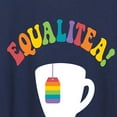 thumbnail image 3 of Instant Message - Equalitea! Rainbow Tea Bag - LGBT Pride Ally- Women's Short Sleeve Graphic T-Shirt, 3 of 6