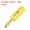 yellow, variant on Uxcell 4mm Banana Speaker Cable Screw Plugs Connectors Green Jack Connector 5 pack