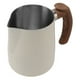 thumbnail image 5 of Jarra de acero inoxidable para espumar leche con escala interior y pico antigoteo - Jarra humeante para café blanco perlado de 600 ml, 5 of 8