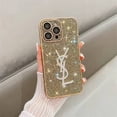thumbnail image 1 of Stylish YSL iPhone Cases Compatible with iPhone 11 to iPhone 16 Models, iPhone 13, 1 of 4