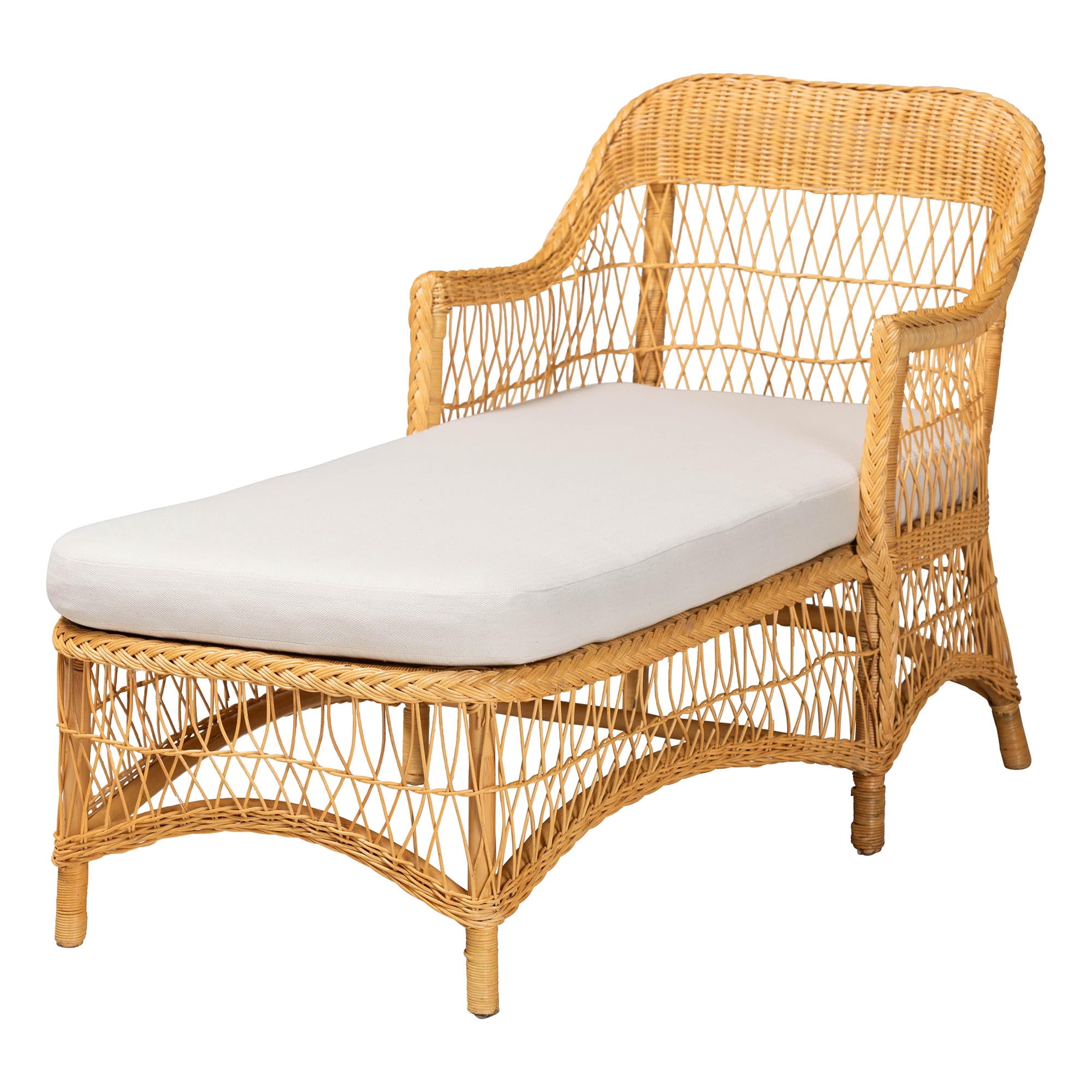 bali & pari Bruno Boho Chaise Lounge Chair, -