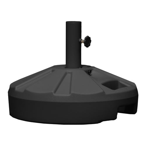 Unfilled Plastic Patio Umbrella Base, 50 Pounds, 16" x 11.5" Walmart