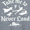 thumbnail image 3 of Disney - Peter Pan - Take Me to Neverland - Women's Racerback Tank Top, 3 of 5