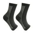 thumbnail image 1 of Chaussettes de Compression pour Cheville - Attelle de Cheville Sans Orteils pour la Récupération après Blessure Douleur Articulaire, 1 of 7