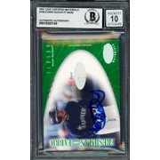 Ichiro Suzuki Autographed 2001 Leaf Certified Material Rookie Card #146 Seattle Mariners Auto Grade Gem Mint 10 #35/200 Beckett BAS #18283149