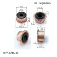thumbnail image 2 of 1PCS 35 x 12 x 20.5（21）mm 32P Teeth Copper Hook Type Electrical Motor Commutator, 2 of 7