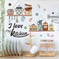 thumbnail image 1 of WHEANG Wall Decor Kitchen Tableware English Wall Stickers Restaurant Kitchen Decoration Wall Stickers Self Adhesive Wall Stickers, 1 of 4