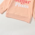 thumbnail image 5 of Okbabeha Toddler Christmas Outfit Baby Girl Xmas Sweatshirt Sugar Oversized Crewneck Sweater Fall Winter Cloyhes, 5 of 8