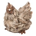 thumbnail image 4 of Hi-Line Gift 87650-F Driftwood Squatting Hen Statue, 4 of 5