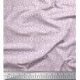thumbnail image 1 of Soimoi Cotton Duck Fabric Circle Art Geometric Decor Fabric Printed Yard 42 Inch Wide, 1 of 3