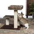 thumbnail image 2 of Prevue Pet Leopard Terrace Dual Lounging Platforms With Scratching Posts., 2 of 6