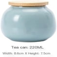 thumbnail image 1 of SHAOSZC Realza el estilo y la funcionalidad de tu cocina con este elegante y versátil trío de tarros de té de cerámica sellados para despensa. Ideales para almacenar alimentos a granel en espacios, 1 of 7