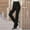 Black, variant on Patlollav Womens Flare Solid Suit Pants Leisure Trousers 95%Polyester 5%Spandex Pants