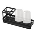thumbnail image 1 of Organizador de pasta de dientes Soledad Negro con tazas, 1 of 10
