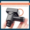 thumbnail image 4 of RV Vacuum Breaker Check Valve  for b&b Model 571 Check Valve,571--CHK-A Camper Trailer Flusher Check Valve Replace Leaking Vacuum Breaker on Black Tank System, 4 of 7