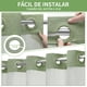 thumbnail image 2 of Cortina de Baño, Doble Capa, Antimoho Tela Impermeable, Shower Curtain con Ganchos y Ojales, Antihongos Apta para Hogar, Hotel, 2 of 4