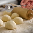 thumbnail image 6 of Flour Duster for Baking, One-Handed Operation, 304 Stainless Steel Powdered Sugar Shaker Duster, Pick Up and Dust Flour Sifter, Gift Package, 6 of 6