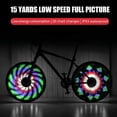 thumbnail image 2 of Bike Wheel Spokes Light, ABS 30 Patterns Bike Light  for Bicycle for Outdoor, 2 of 8