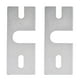 thumbnail image 2 of Placa fija de extremo caliente fijación firme Placas de montaje de extremo caliente de 70 mm x 30 mm x 6 mm para Kossel para V6 para Reprap ANGGREK Otros, 2 of 8