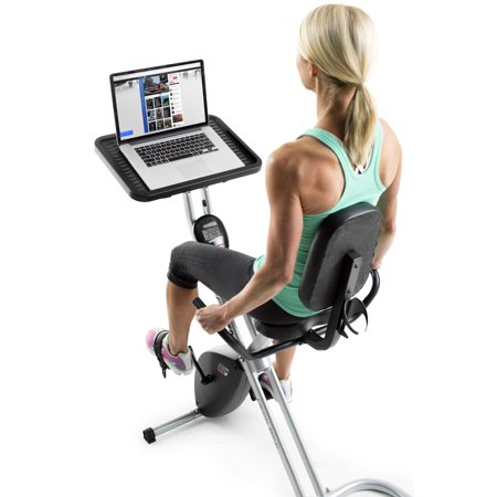 ProForm Upright Desk Exercise Bike with SpaceSaver Design