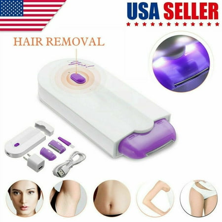 Electric Rechargeable Hair Removal Machine Epilator Permanent Painless Light Face Body Leg Body Depilator For