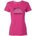 thumbnail image 3 of Inktastic Tiara 50th Birthday Queen Women's T-Shirt, 3 of 5