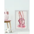 thumbnail image 3 of Marmont Hill Dancing Ballet Shoes Framed Wall Art, 30.00" x 1.50", 3 of 6