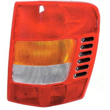KAI New CAPA Certified Premium Replacement Passenger Side Tail Light Lens And Housing, Fits 1999-2001 Jeep Grand Cherokee