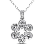 Everly Women's Diamond and Diamond Sterling Silver Jewelry Set