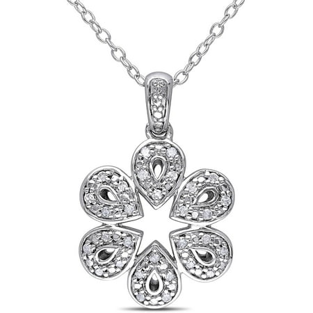 Everly Women's Diamond and Diamond Sterling Silver Jewelry Set