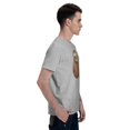 thumbnail image 4 of Animal Men's T-Shirt Cotton 100% Summer Tops Fashion Casual Cute Sloth Short Sleeves for Men Women Round Collar Top Tees, 4 of 6