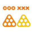 thumbnail image 2 of Inflatable Tic Tac Toe Floating Game Triangular Board with Multi Holes for Pool Beach Water Party Family Adults Outdoor Fun, 2 of 6