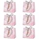 thumbnail image 1 of × Bolsas de regalo de papel Bolsa de regalo de papel de color Bolsas de recuerdo de fiesta Bolsas de golosinas Bolsas de regalo con asa para celebraciones de fiesta con cinta de lazo para cumpleaños Boda Dama de honor Celebración Presente brillar Electrónica, 1 of 4