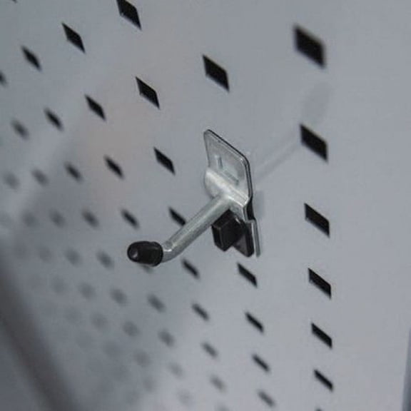 Kennedy Single Rod Pegboard Hook,2" L,3/4" W,PK10 99821