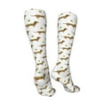 thumbnail image 3 of Rateoe Dachshund Going To Play Tennis print Women's Men's Novelty 20in Crew Socks Cotton Socks Knee High Socks for Walking,Running,Nurses,Pregnancy-One Size, 3 of 8