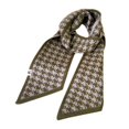 thumbnail image 2 of Manta larga para mujer Yuyangstore Bufanda cálida de invierno Tartán grande Verde gris claro, 2 of 8