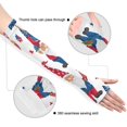 thumbnail image 3 of Gnome American Flags Gardening Sleeves UV Sun Protection Cooling Arm Sleeves Anti-Scratch Farmers Sleeves for Women Men, 3 of 7